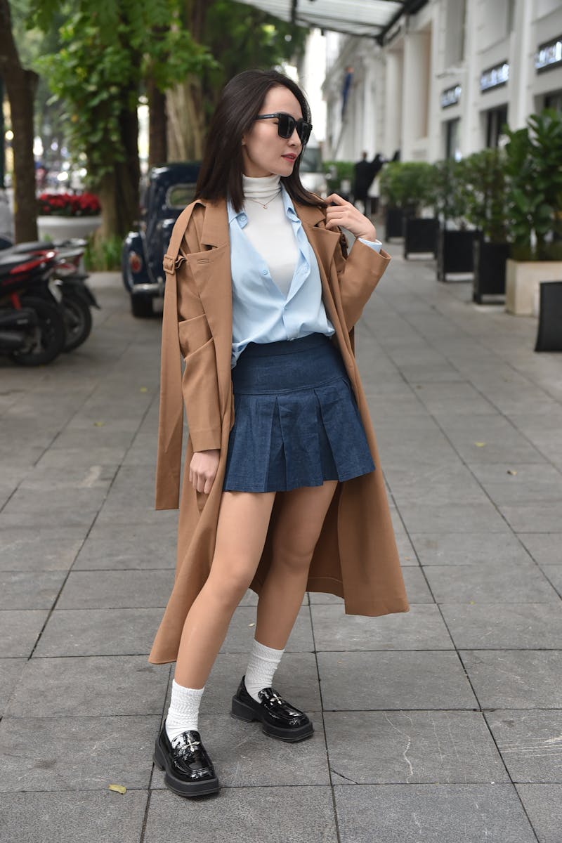 Denim Mini Skirt