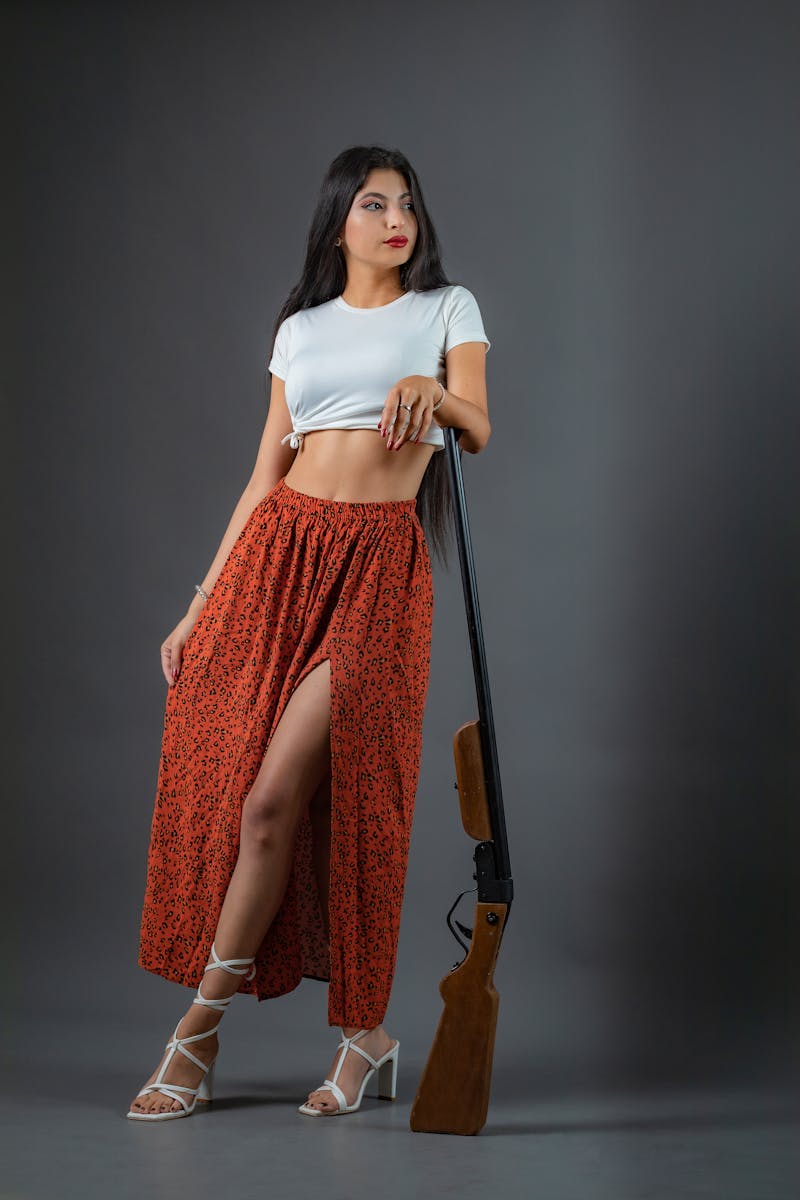 Satin Slip Skirt