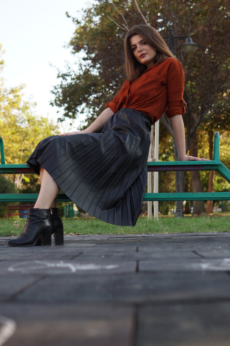 Wool Pencil Skirt