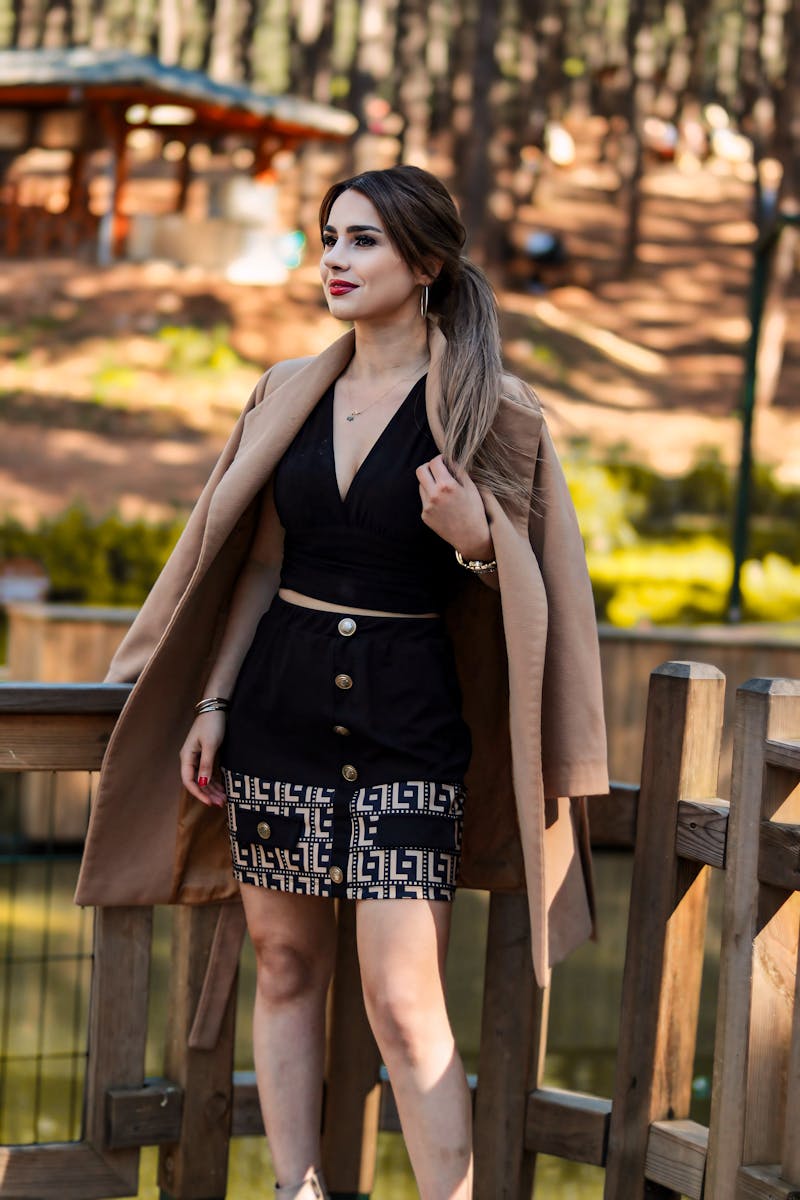Tiered Cotton Skirt