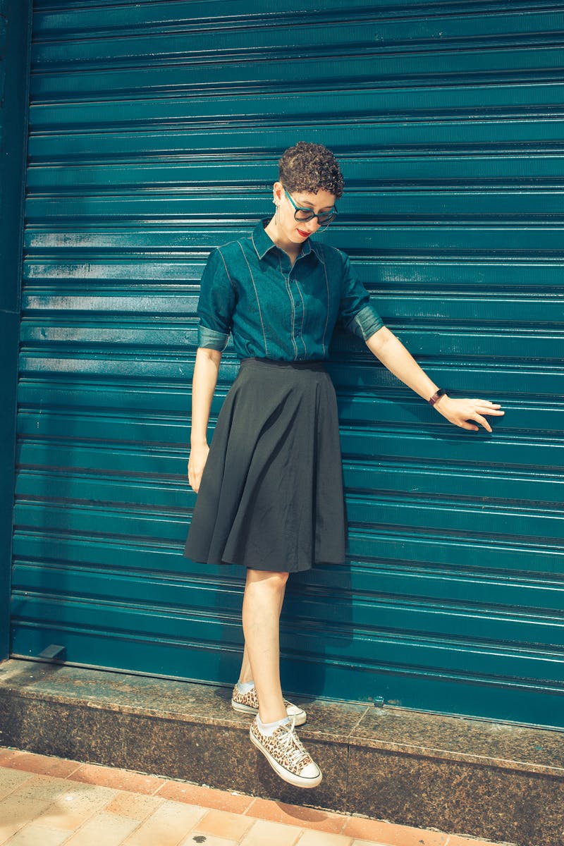 Wrap Linen Skirt
