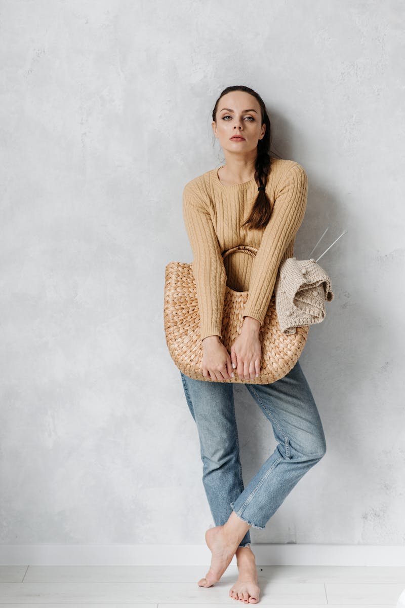 Boucle Knit Top