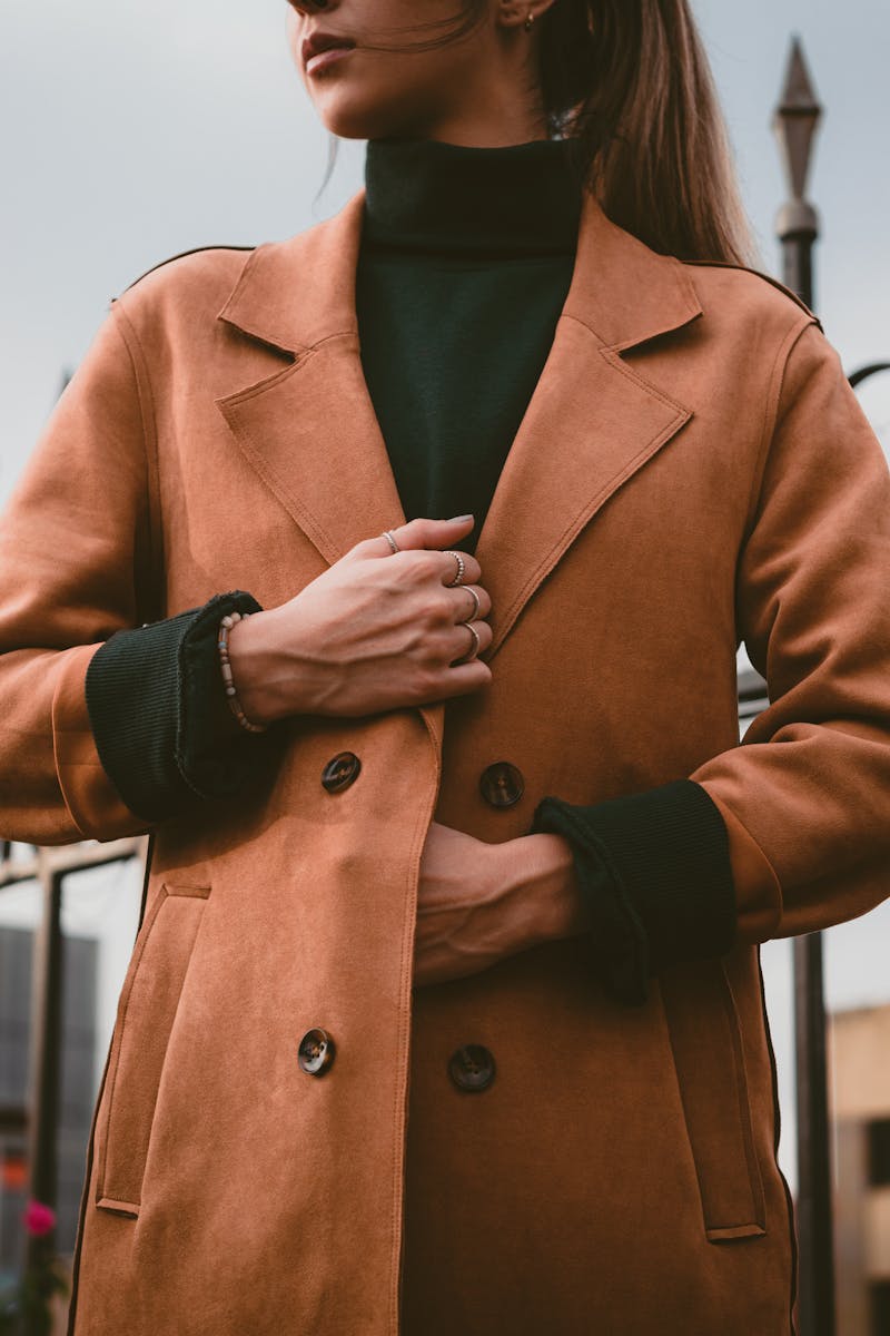 Suede Biker Jacket